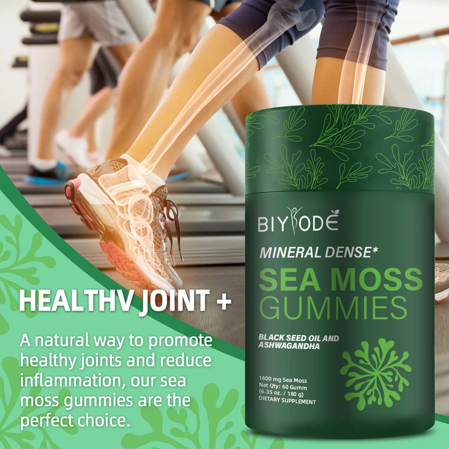 Sea Moss Gummies 1600 Mg Gummies