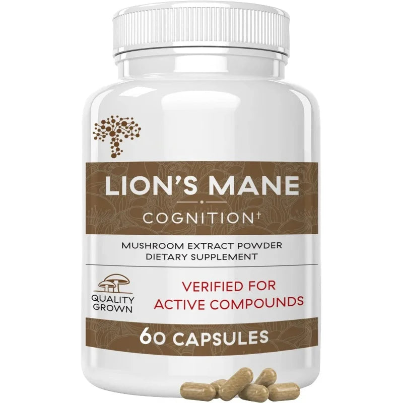 Lion Mane Mushroom Capsule 60pcs Immune System+