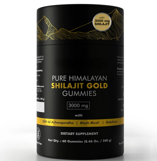 Himalayan Shilajit Resin Gummies (2 Bottles)