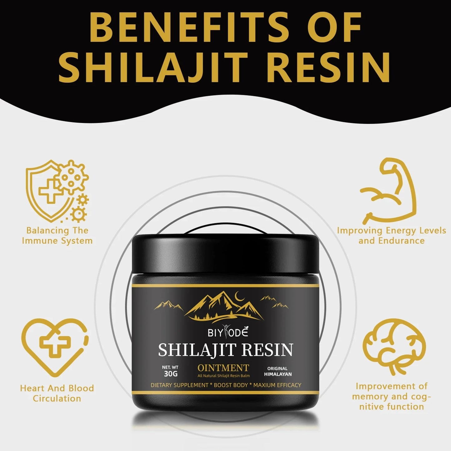 Pure Himalayan Shilajit Resin